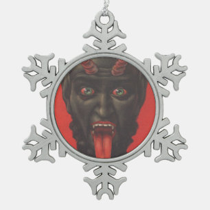 Ornement Flocon De Neige Krampus