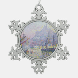 Ornement Flocon De Neige La Bonne de Notre-Dame-De-La-Garde simple