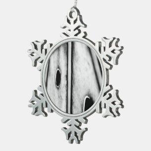 Ornement Flocon De Neige la feuille est chez elle