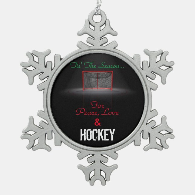 ORNEMENT FLOCON DE NEIGE LA SAISON DE TIS (Devant)