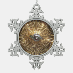 Ornement Flocon De Neige Le bas fil de cavalier de Lowrider roule