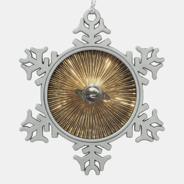 Ornement Flocon De Neige Le bas fil de cavalier de Lowrider roule (Devant)