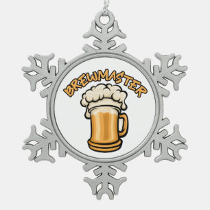Ornement Flocon De Neige Le Brasseur a Besoin d'un Verre à Bière