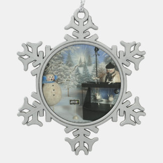 Ornement Flocon De Neige Le marionnettiste extraordinaire