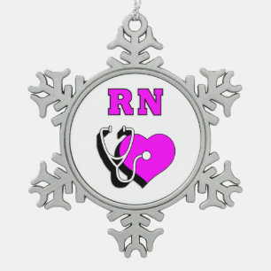 Ornement Flocon De Neige Le RN soigne le soin