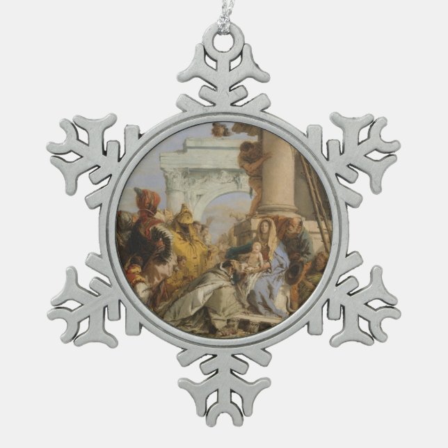 Ornement Flocon De Neige Les Magi (Devant)