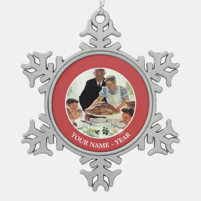 Ornement Flocon De Neige Liberté de la volonté (Devant)