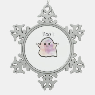 Ornement Flocon De Neige Little Boo Est Un Mème Drôle Gâché