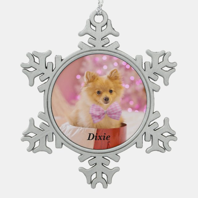 Ornement Flocon De Neige L'ornement de la tornade (Devant)