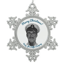 L'ornement de Noël de la Marine Joe Coffee