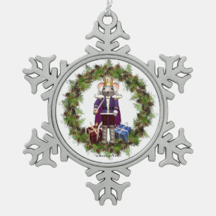 Ornement Flocon De Neige L'ornement de Snowflake Nutcracker