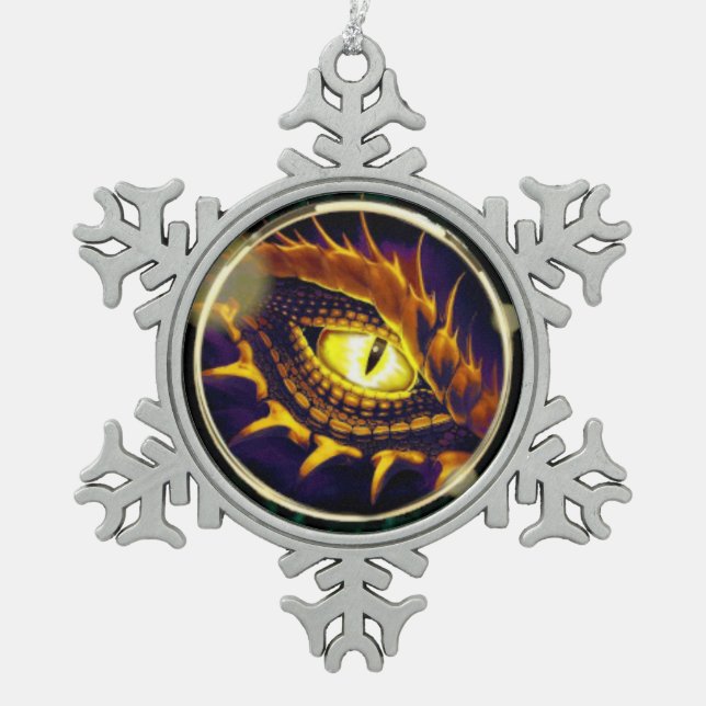 Ornement Flocon De Neige L'ornement du flocon de neige de Crysm (Devant)