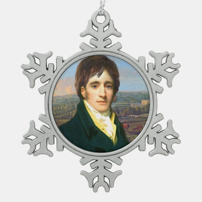 Ornement Flocon De Neige M. Darcy Snowflake Ornament (Devant)