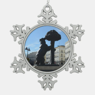 Ornement Flocon De Neige Madrid, Espagne
