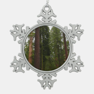 Ornement Flocon De Neige Mariposa Grove dans le parc national de Yosemite