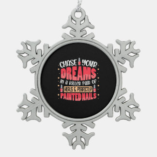 Ornement Flocon De Neige Mes ongles peints de rêves