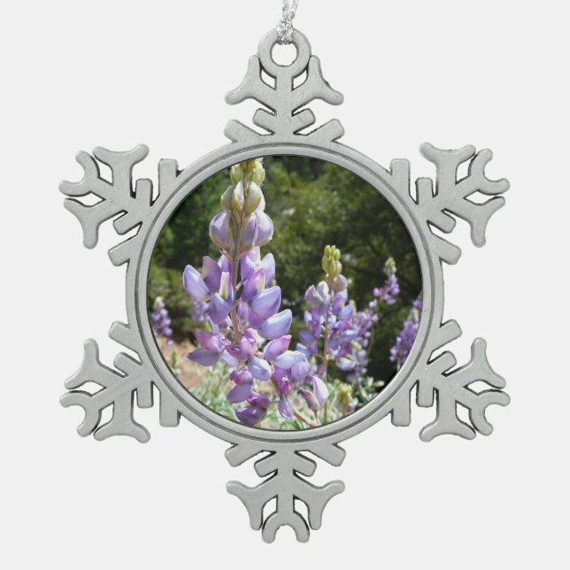 Ornement Flocon De Neige Mont Lupins (Devant)