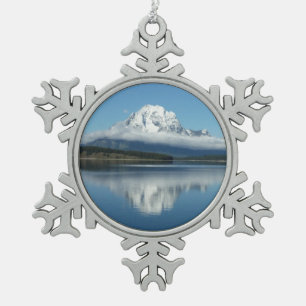 Ornement Flocon De Neige Mont Moran Reflection at Grand Teton
