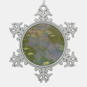 Ornement Flocon De Neige Nénuphars de Claude Monet , 1919