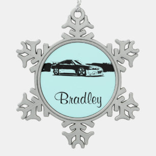 Ornement Flocon De Neige Nissan personnalisé Silvia