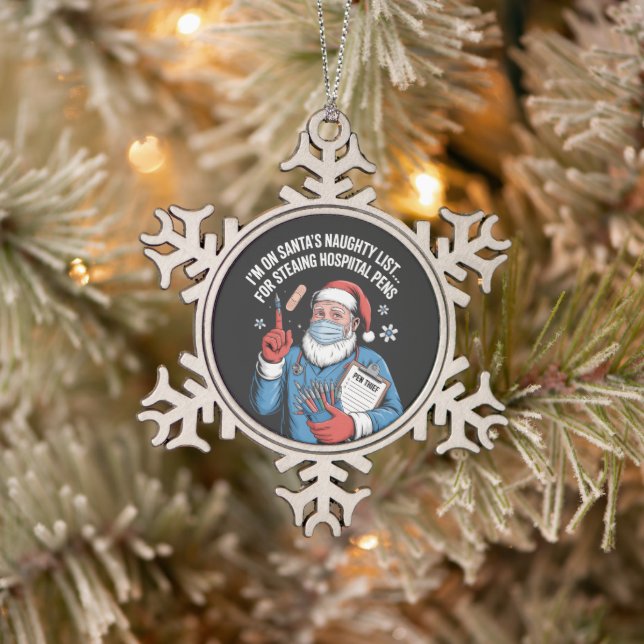 Ornement Flocon De Neige Noël 2026,  (Arbre)