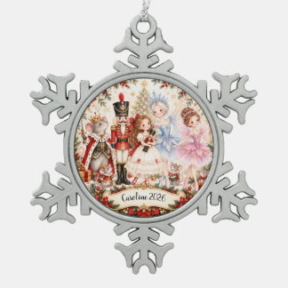 Ornement Flocon De Neige Ornement de ballet Casse-Noisette