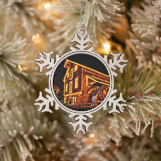 Ornement Flocon De Neige Ornement de Noël de Fête de Fête de Fête