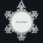 Ornement Flocon De Neige Ornement de Noël de Flamme de neige en eau<br><div class="desc">Ornement de Noël de Flamme de neige</div>