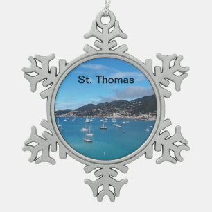Ornement Flocon De Neige Ornement de Noël de St Thomas