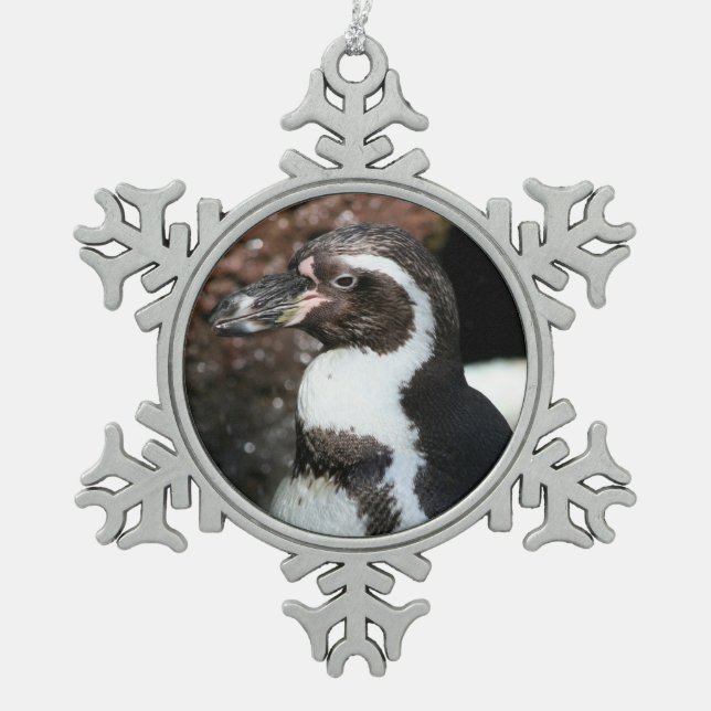 Ornement Flocon De Neige Ornement de pingouin (Devant)