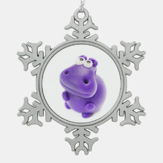 Ornement Flocon De Neige Ornement de sableuse de crâne