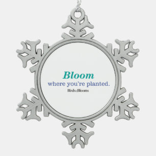 Ornement Flocon De Neige Où tu es planté