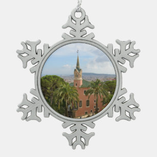 Ornement Flocon De Neige Parc Guell à Barcelone