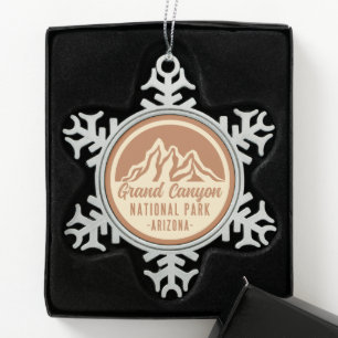 Ornement Flocon De Neige Parc national du Grand Canyon Arizona
