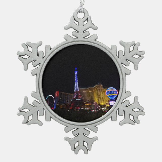 Ornement Flocon De Neige Paris Las Vegas Hotel & Casino #6 (Devant)