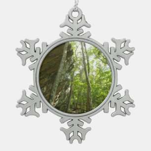 Ornement Flocon De Neige Paroi rocheuse de Frazier dans le parc national de