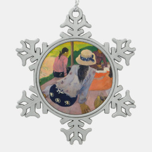 Ornement Flocon De Neige Paul Gauguin   la sièste
