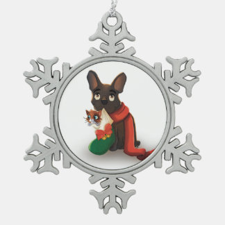 Ornement Flocon De Neige Pax transportant Huey à Noël Stocker Flocon de nei