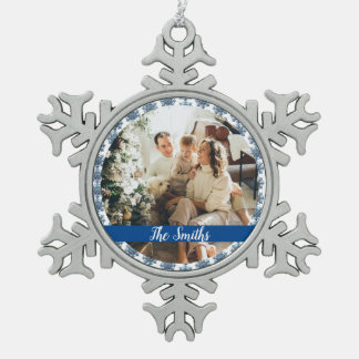 Ornement Flocon De Neige Personnaliser