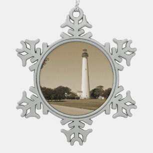 Ornement Flocon De Neige Phare de Cape May