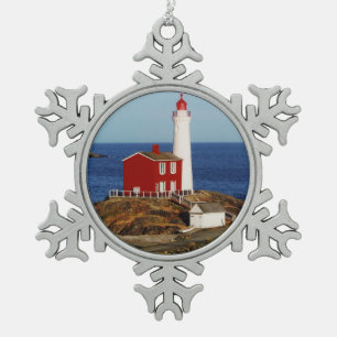 Ornement Flocon De Neige Phare de Fisgard