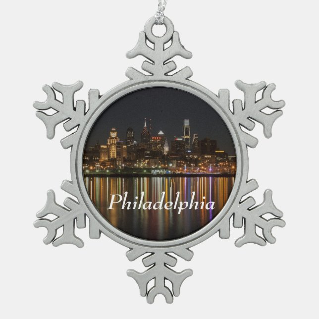Ornement Flocon De Neige Philly (Devant)
