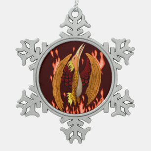 Ornement Flocon De Neige Phoenix
