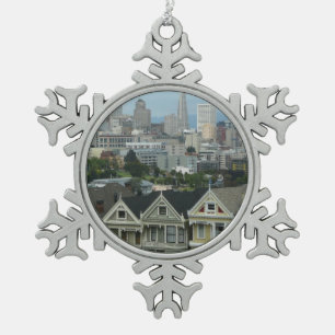 Ornement Flocon De Neige Photographe de San Francisco Postcard
