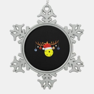 Ornement Flocon De Neige Pickleball 0