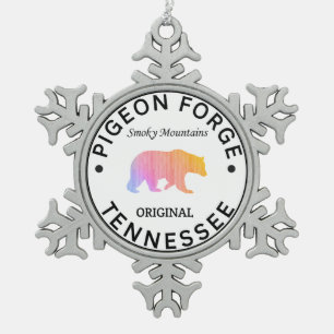 Ornement Flocon De Neige Pigeon Forge Tennessee