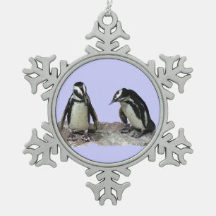 Ornement Flocon De Neige Pingouins