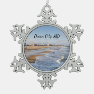 Ornement Flocon De Neige Plage à Ocean City, Maryland