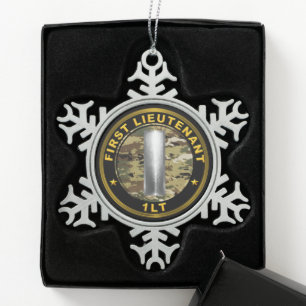 Ornement Flocon De Neige Premier Lieutenant 1LT