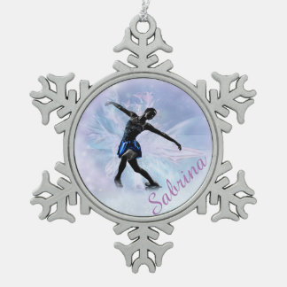 Ornement Flocon De Neige Princesse Snowflake Ornament de glace